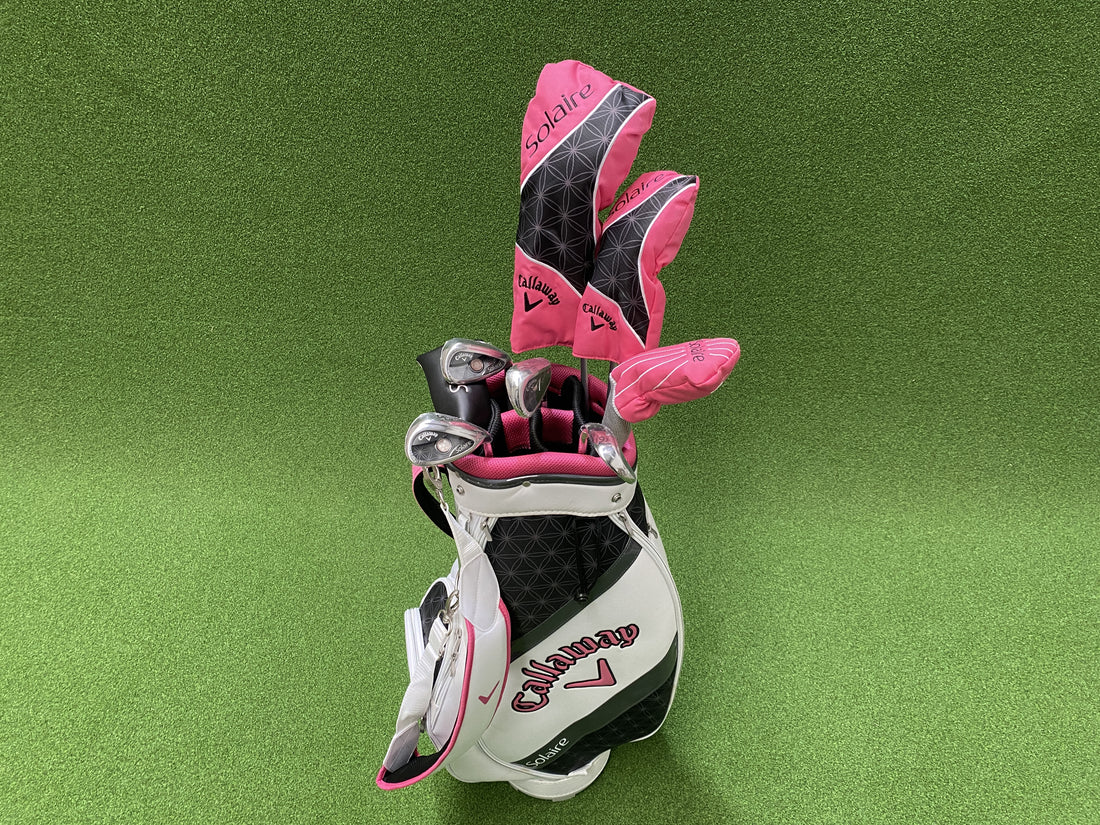 *New* 2018 Callaway Solaire Ladies Set With 5-Way Cart Bag