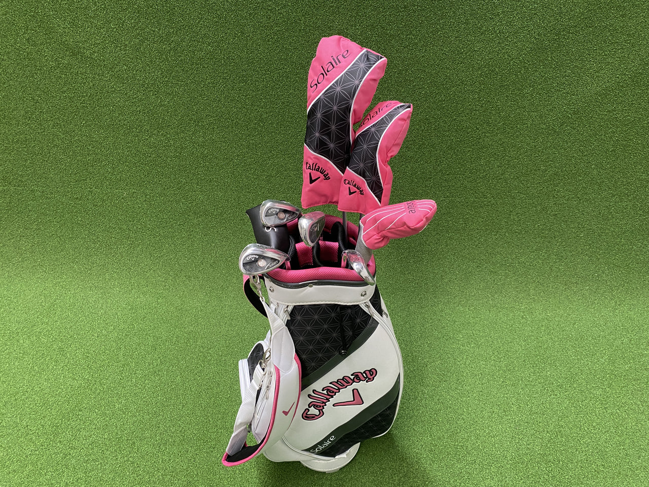 *New* 2018 Callaway Solaire Ladies Set With 5-Way Cart Bag