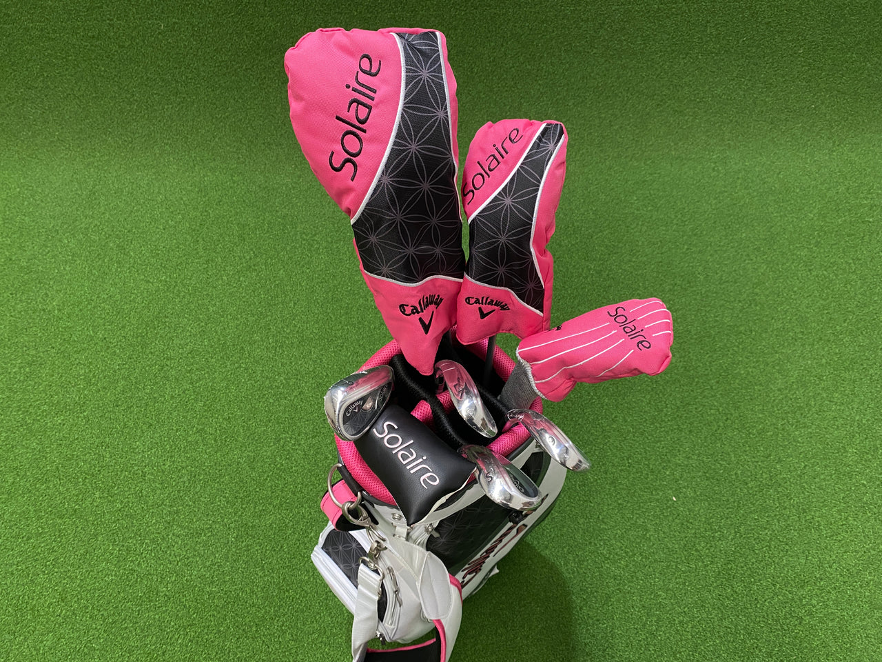 *New* 2018 Callaway Solaire Ladies Set With 5-Way Cart Bag