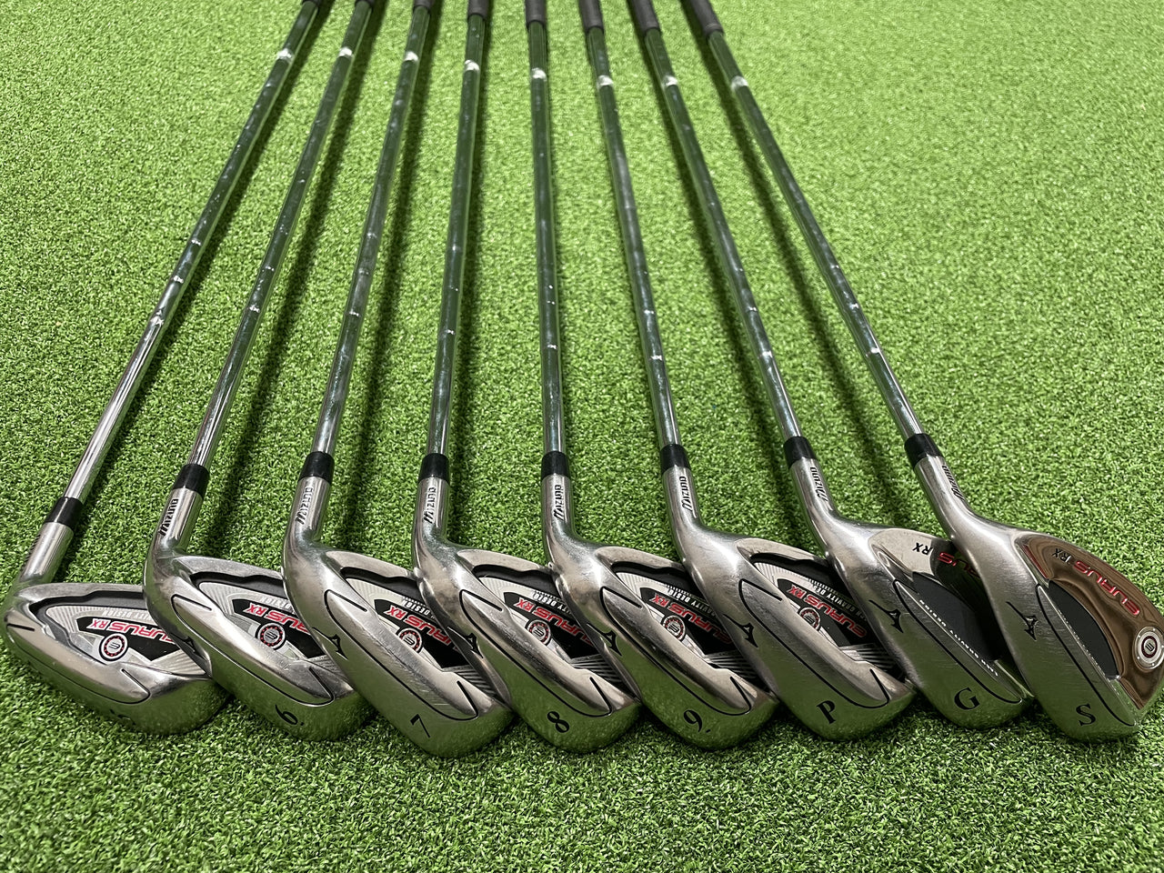 2011 Mizuno Eurus RX 5-9, PW, GW, SW Iron Set