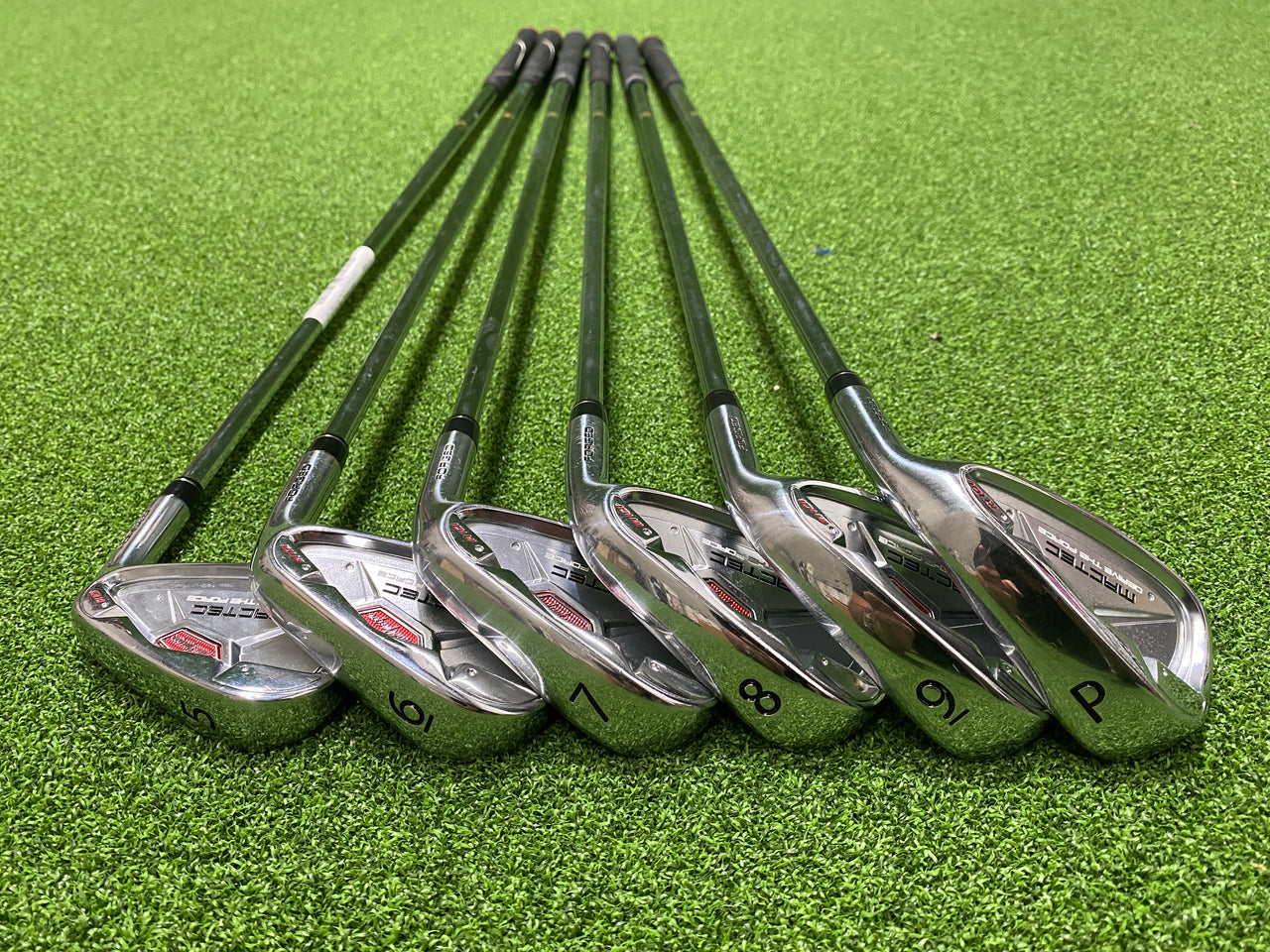 2007 MacGregor MacTec IH 101 5-9, PW Iron Set *Like New* Dexterity- R/H  Flex- Regular  Condition- 9  Shaft- TNS Pro 850 GH  Grip- Mac Tec