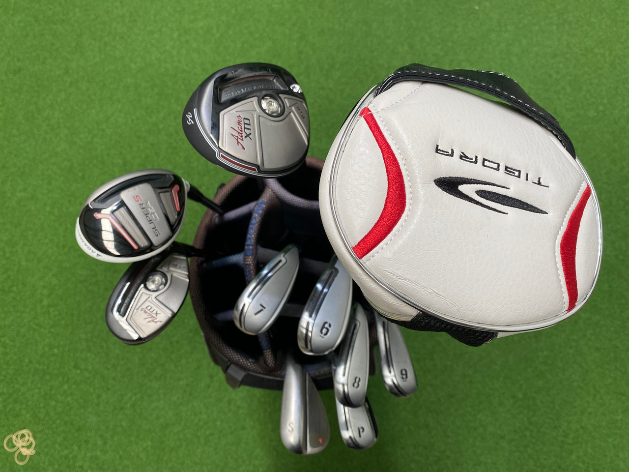 Adams Golf Full Set With OGIO 8-Way Stand Bag