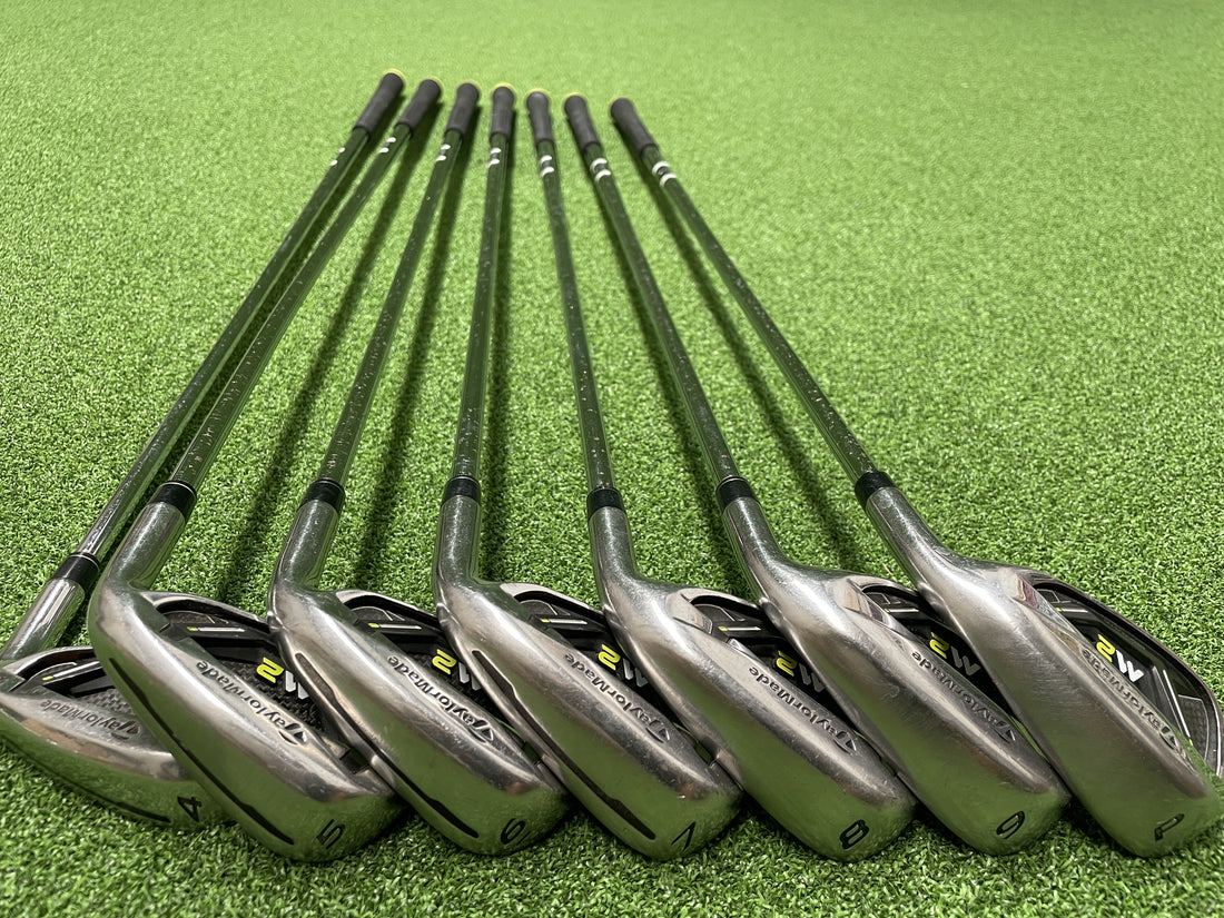 2017 TaylorMade M2 4-9, Pw Iron Set *Shafts Rusting*