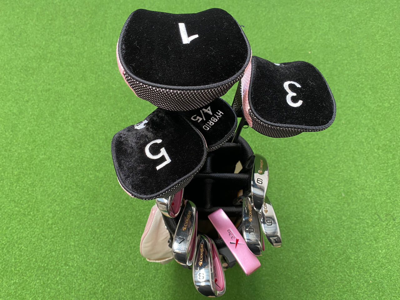 Cougar Ladies Full Set With 6-Way Stand Bag *Excellent Condition*