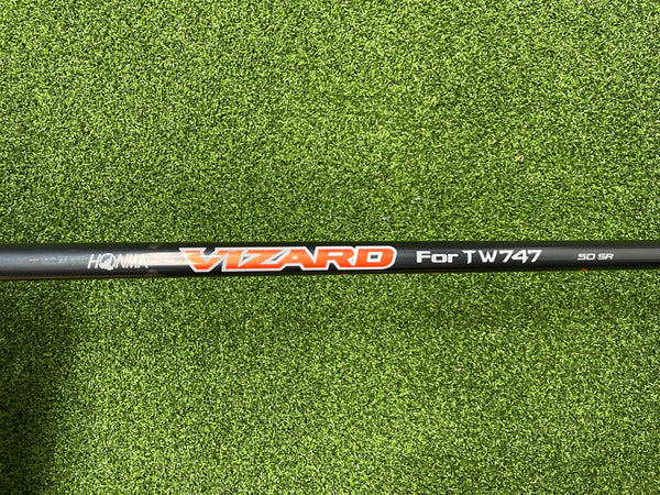 Honma TW747 10.5° Driver With Non Rotating System Attachment & Headcover