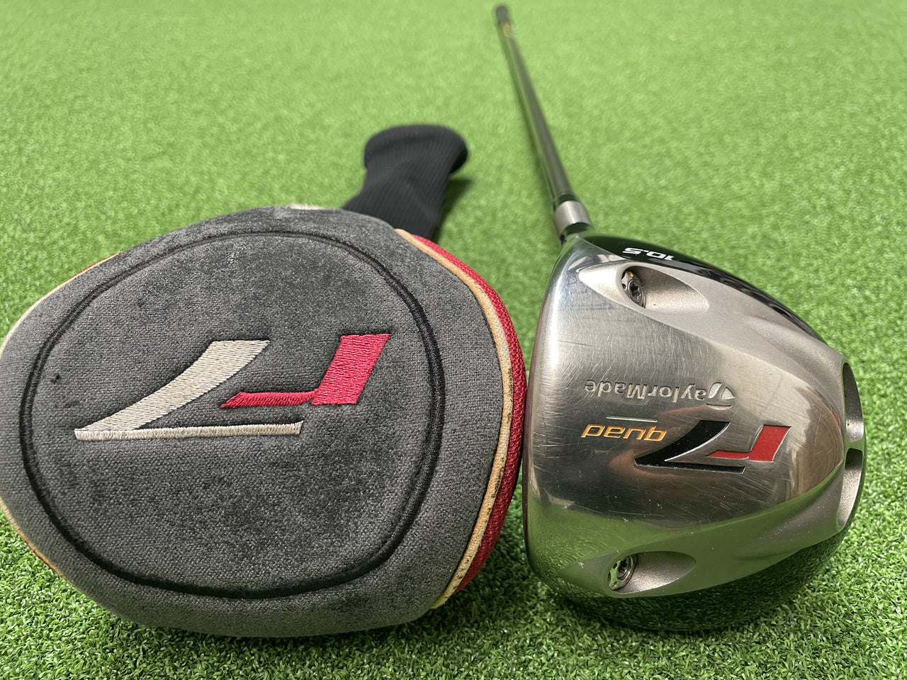 2005 TaylorMade R7 Quad 10.5° Driver With Headcover