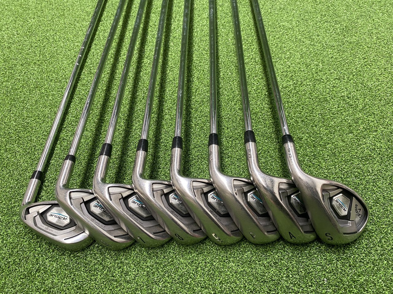 2018 Callaway Rogue Star CF 5-9, Pw, Aw, Sw Iron Set