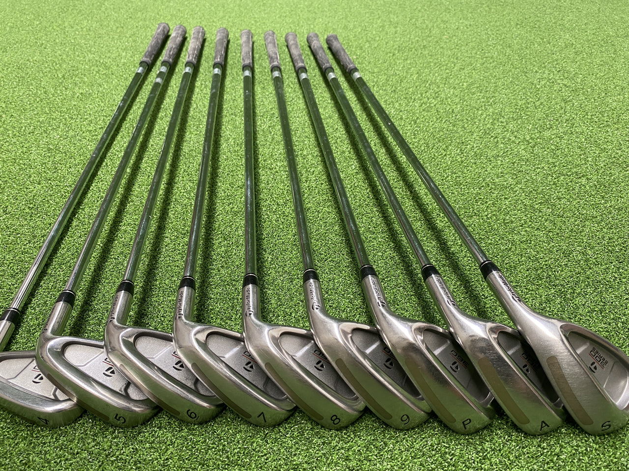 2001 TaylorMade 360 4-9, Pw, Aw, Sw Iron Set