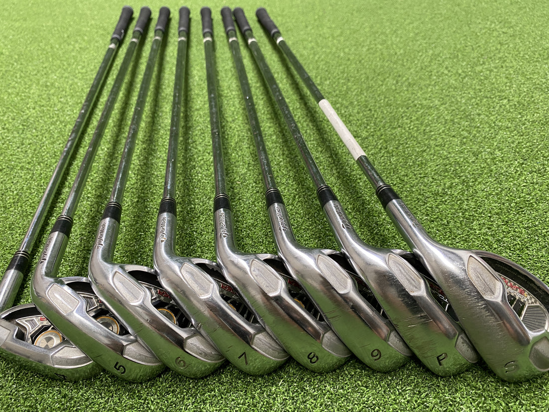 2008 TaylorMade Tour Burner 4-9, Pw, Sw Iron Set