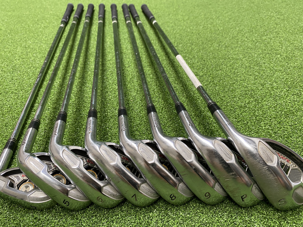 2008 TaylorMade Tour Burner 4-9, Pw, Sw Iron Set