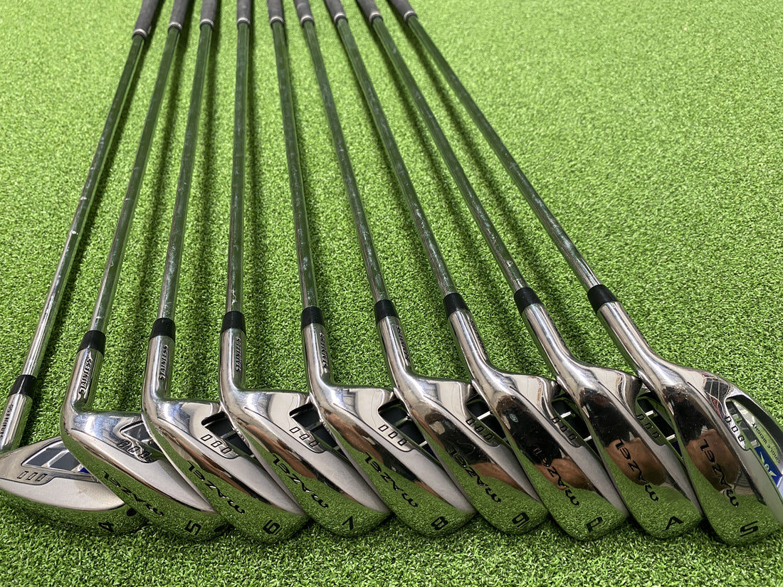 Mazel Golf Single Length 4-9, Pw, Aw, Sw Iron Set