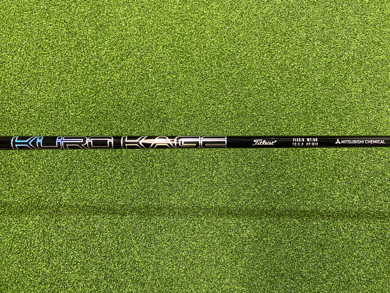 Kuro Kage Black Dual Core 50g 44.5" Driver Shaft With Titleist Adaptor *Excellent Condition*