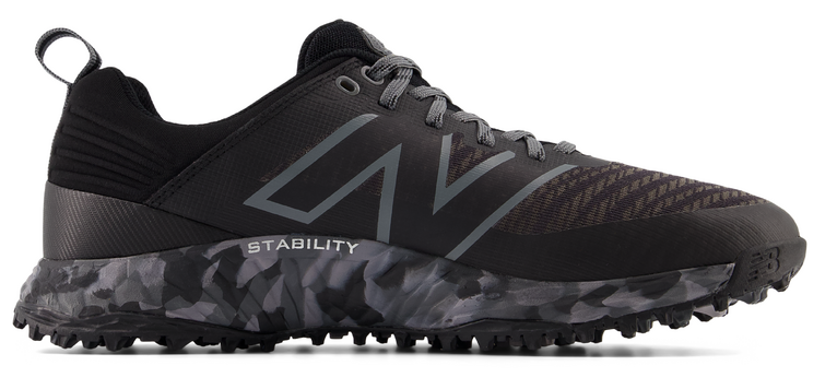 *New* New Balance Fresh Foam Contend V2 Black/Camo Spikeless Golf Shoe