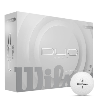 Wilson DUO Soft Golf Balls 12pk