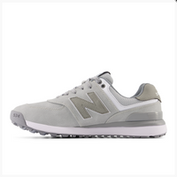 *New* New Balance 574 Greens V2 Spikeless Grey/White Golf Shoe