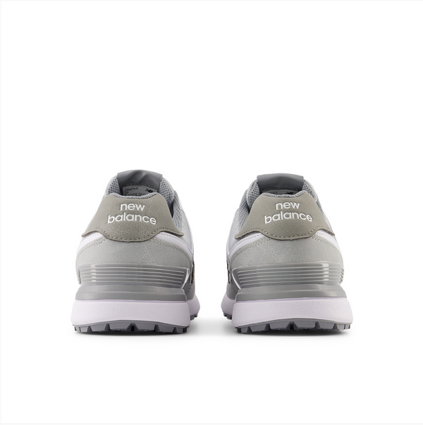*New* New Balance 574 Greens V2 Spikeless Grey/White Golf Shoe
